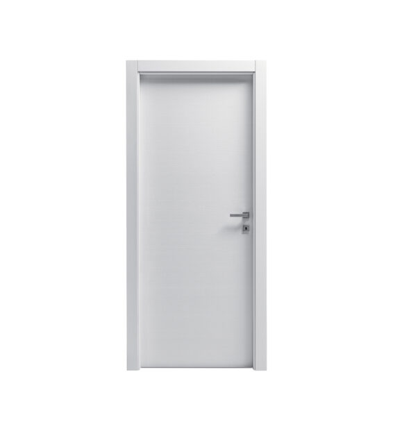 Porta interna "Bianco Matrix" in versione a battente