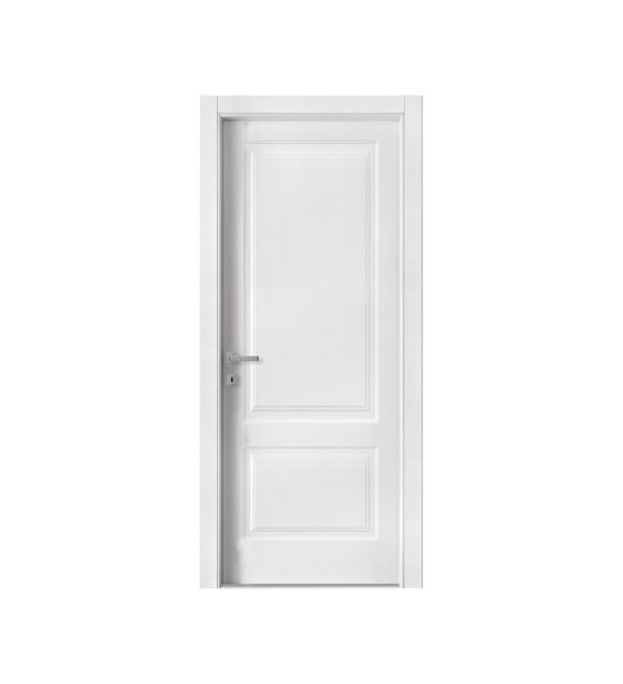 Porta interna "Classic Bianco Laccato" in versione a battente