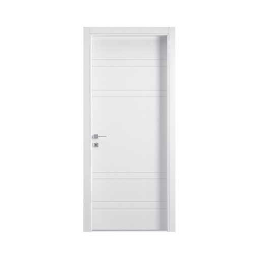 Porta interna "Dynamic Bianco Laccato" in versione a battente
