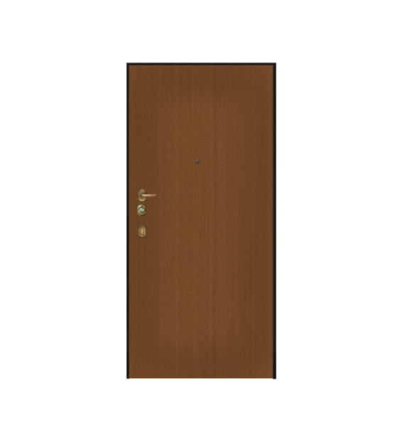 Porta blindata "Tablet 8 Plus" con pannello in legno Tanganika by Dierre